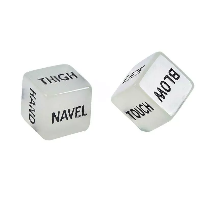 Glow In Dark Love Dice Toys Adult Couple Lovers Games Aid Sex Party Toy Valentines Day Gift For Boyfriend Girlfriend